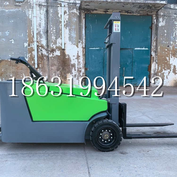 仲巴县小型电动叉车1吨2吨步行站驾式电瓶堆高充电装卸车液压升降车铲车